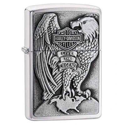 Immagine di Zippo 200HD.H231 Harley Davidson, Accendino, colore: Argento