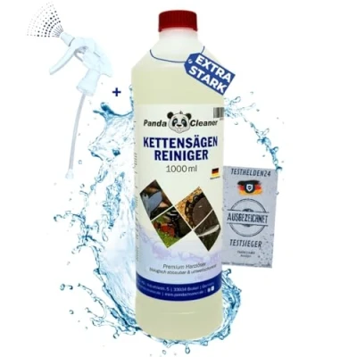 Immagine di PandaCleaner, detergente per motosega la rimozione della resina, sgrassatore, 1000 ml, con testina spray