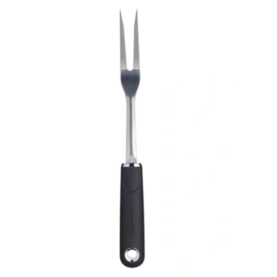 Immagine di Masterclass Mcsgnwssf forchettone con manico nero, acciaio INOX, nero