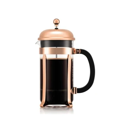 Immagine di Bodum 11652 18 Caffettiera a stantuffo, mod. Chambord, per 8 tazze di caffè americano, 1,0 l