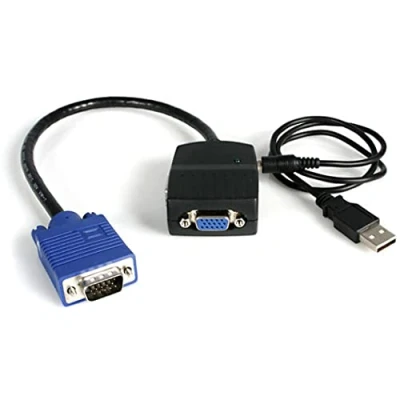 Immagine di StarTech.com Sdoppiatore video VGA a 2 porte, Alimentato via USB