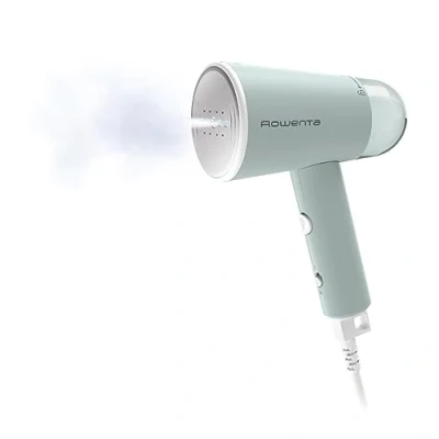 Immagine di Rowenta Origin Travel Stiratore Portatile, Ferro da Stiro Viaggio, Potenza 1200W, Getto di Vapore 20g/min, Utile per Stirare i Tuoi Capi Rapidamente, Pieghevole, DR1034