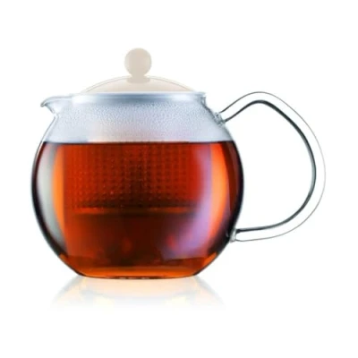 Immagine di bodum ASSAM F/PLST 0.5 Liter Teiera automatica Trasparente, Nero
