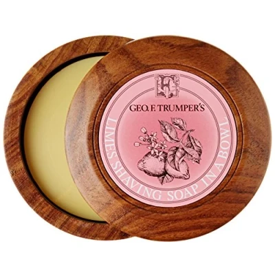 Immagine di Geo F Trumper Wooden Shave Bowl Extract of Limes (normal)