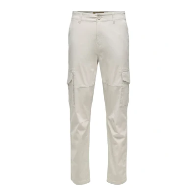 Immagine di Only &amp; Sons Onsdean LIFE TAP Pantaloni cargo, Uomo, Taglia: 30x34, Crockery