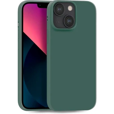 Immagine di MyGadget Cover per iPhone 13 Mini Custodia Protettiva in Silicone Morbido Case TPU Flessibile Protezione Antiurto &amp; Antigraffio Verde Oliva