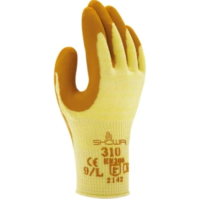 Immagine di SHOWA 310, Rivestimento in Lattice, Usi generici, Giallo / arancio, 10/XL