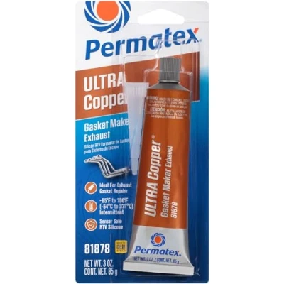 Immagine di Permatex 81878 Ultra Copper Gasket Maker 3oz Carded Tube