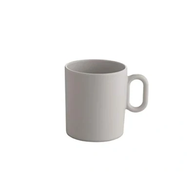 Immagine di Alessi Dressed en Plein Air MW72/89 WG, Tazza di Design con Decoro a Rilievo, Melammina, Grigio (Chiaro)