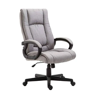 Immagine di CLP Sedia Ufficio Regolabile Sparta XL In Stoffa I Poltrona Direttore Ergonomica Con Meccanismo Di Oscillazione, Colore:grigio