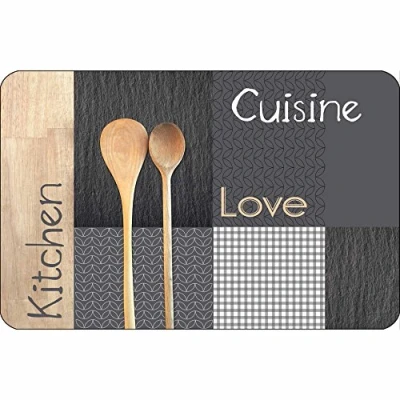 Immagine di douceur d &#039;intérieur Il Giardino delle cicale Set da tavola, Materiale Sintetico, Multicolore, 28 x 44 cm