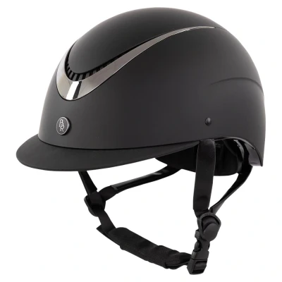 Immagine di BR casco da equitazione Th√ ta Verniciato 52 / 54 Nero