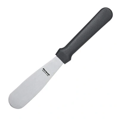 Immagine di Westmark Paletta da pasticcere professionale, Dritta, Flessibile, Dimensioni lama: 3 x 10,5 cm, Lunghezza: 22,5 Acciaio inox/Plastica, Master Line, Nero/Argento, 31182270