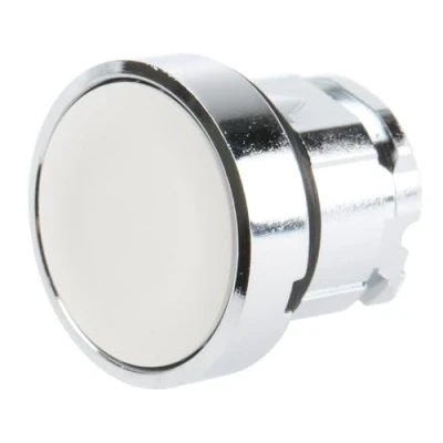 Immagine di Schneider Electric ZB4BA1 Harmony Pulsante Piatto 1 tasto Bianco Sblocco a pressione pz.