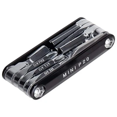 Immagine di Topeak Mini P20, Chiave Multiuso Unisex Adulto, Nero, Unica