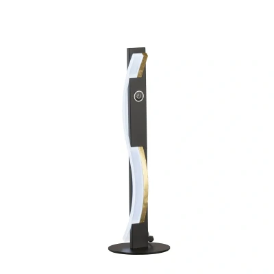 Immagine di FISCHER &amp; HONSEL Bridge lampada LED tavolo sensore dim CCT nero