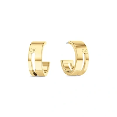 Immagine di Calvin Klein Geometric Essentials Orecchini goldcoloured, Donna, Taglia: One Size, Gold coloured