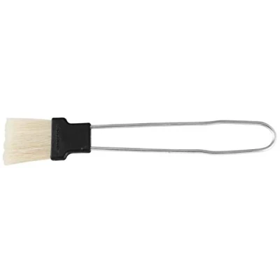 Immagine di Fackelmann Pennello con setole Naturali e manicatura in Acciaio Inox (Colore: Argento/Nero), quantità: 1 Pezzo, Inossidabile