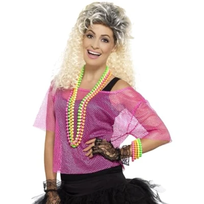 Immagine di SMIFFYS Top a rete, rosa fluo
