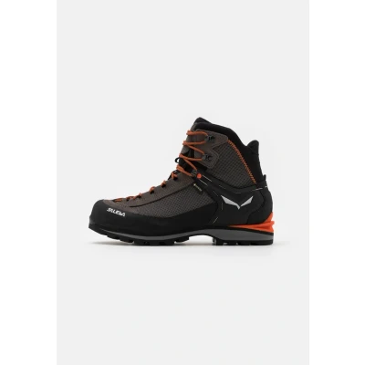 Immagine di Salewa MS CROW GTX Scarponi da montagna, Uomo, Taglia: 42.5, Wallnut/fluo orange Pelle / sintetico