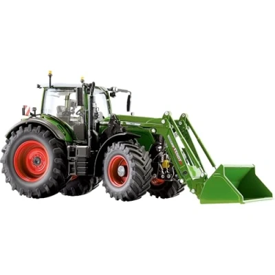 Immagine di Wiking 077869 Scala 1 Macchina agricola modello Fendt 724 Vario con caricatore frontale Cargo 6.100