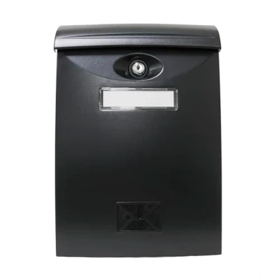 Immagine di Amig Cassetta Postale Esterna per Lettere Stile Classico Casella Pareti, Muri o Recinzioni 40,5 x 25,5 8,5 cm Alluminio Colore Bianco Viti Incluse
