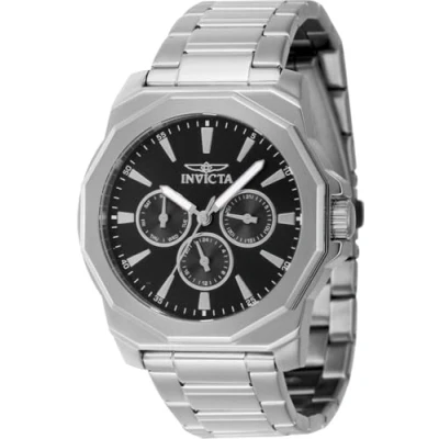 Immagine di Invicta Speedway Orologio Uomo Quarzo Acciaio Inossidabile 42mm, Argento/Nero