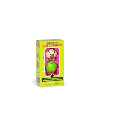 Immagine di Exploding Kittens Catchables #2: Cat Wearing A &amp; Catcus, Collectible Toy Tossing Games Family Games, Adult Fun Party Travel Card for Adults Kids Ages 8+