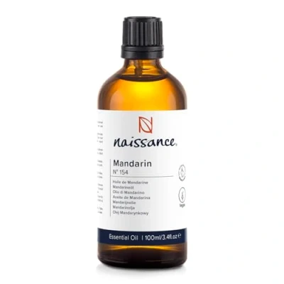 Immagine di Naissance Olio Essenziale di Mandarino (Citrus Nobilis) (No. 154) 100ml 100% Puro, Naturale, Cruelty Free, Vegano e Non Diluito Uso in Aromaterapia, Miscela massaggi, Umidificatori diffusori