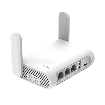 Immagine di GL.iNet GL SFT1200 (Opale) Router WiFi da viaggio sicuro Internet wireless Gigabit dual band AC1200 IPv6 USB 2.0 MU MIMO DDR3 128 MB Ram Ponte Ripetitore Modalità punto di accesso