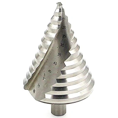 Immagine di LESOLEIL Punte Trapano Gradino HSS Ø6 60 mm, Fresa Conica in Titanio per Metallo, Legn, PVC, Ferro(NON Acciaio Inossidabile), Argento