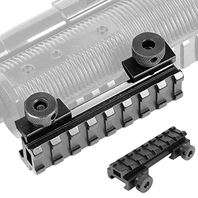 Immagine di ACEXIER Base di Montaggio per cannocchiale da 20 mm Guida Picatinny a Basso Profilo in Alluminio Adattatore mirino Ottico Caccia