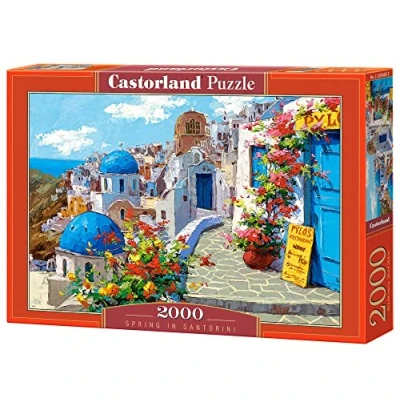 Immagine di Castorland c200603 Primavera en Santorini Jigsaw Puzzle (2000 Piece), Colore