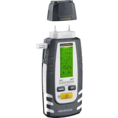 Immagine di Laserliner MultiWet Master Compact Plus Misuratore di umidità per materiali Misurazione della temperatura