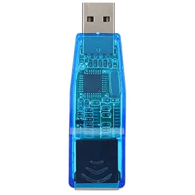 Immagine di Adattatore Ethernet USB, di Rete LAN Cablato Gigabit 10/100 Mbps, Plug And Play, Adatto per Windows ME/2000/XP/Vista