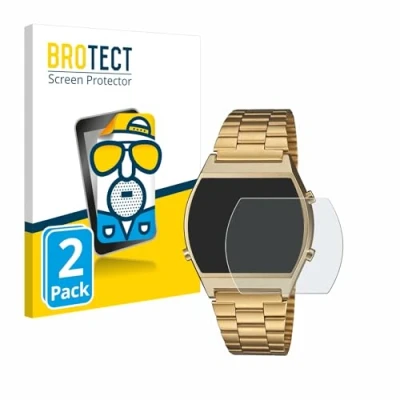 Immagine di brotect Pellicola Protettiva Opaca per Casio Retro B640WB Anti Riflesso (2 Pezzi)