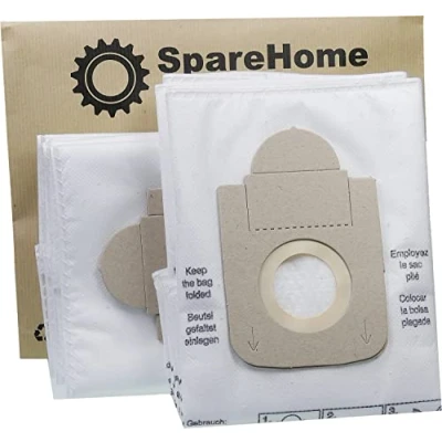 Immagine di SpareHome® 10 sacchetti di filtrazione superiore + 2 microfiltri ricambio per aspirapolvere Rowenta Silence Force RO7740EA Compact Power Viola RO3969