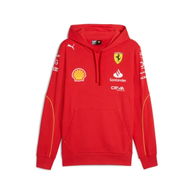 Immagine di Puma TEAM Ferrari F1 Felpa con cappuccio, Uomo, Taglia: Large, Red