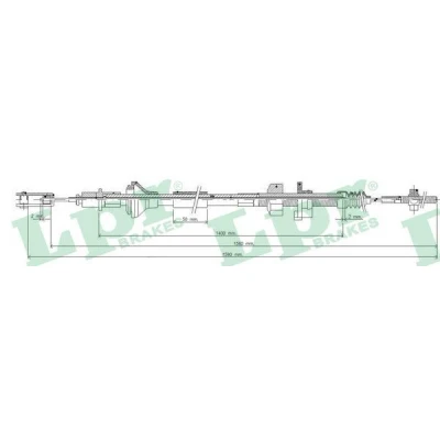Immagine di Cavo frizione LPR C0034C