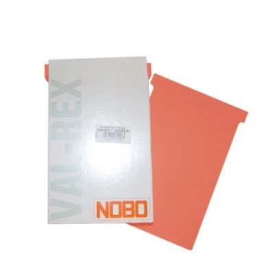 Immagine di NOBO Schede a T dim 2 100pz Arancio 2202009