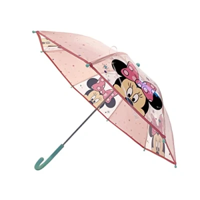 Immagine di Ombrello per bambini MINNIE Rainy Days, trasparente, Medium