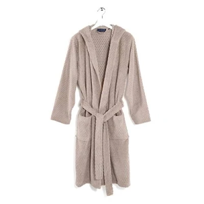 Immagine di Caleffi Sirena Accappatoio con Cappuccio, Cotone , Naturale, XL, 04303