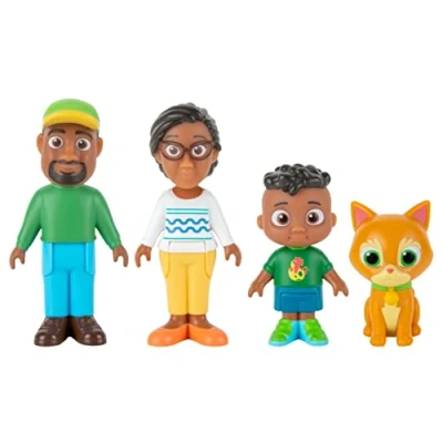 Immagine di CoComelon Confezione da 4 Figure Famiglia di Cody&#039;s, JWC0222