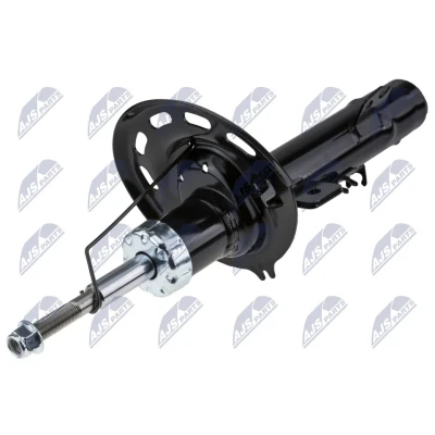 Immagine di NTY A CT 073 Ammortizzatore Assale anteriore Dx pressione del gas doppio tubo tipo McPherson Spina superiore, Collare inferiore