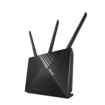 Immagine di Asus 4G AX56 AX1800 Cat. 6 Router Modem integrato: UMTS, LTE 2.4 GHz, 5 GHz 1201 MBit/s