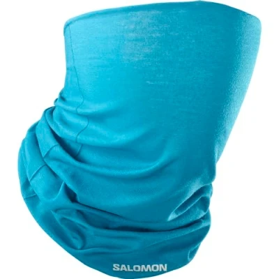 Immagine di Salomon Cross Scaldacollo Trail Running Escursionismo MTB Unisex, Elegante tessuto, Stile, Protezione, Blu