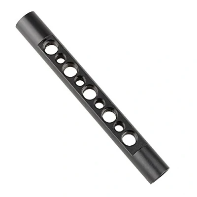 Immagine di CAMVATE 15 mm formaggio asta con filettatura 1/4&quot; 20 e 3/8&quot; 16 foro per DSLR Rig video Cage