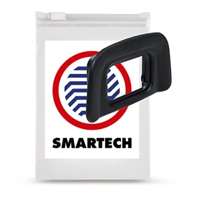 Immagine di SMARTECH Conchiglia Oculare Per Nikon Tipo Dk20 Compatibile D7200 D3100 D60 D70 D3000 D300 3100D D5300 Mirino In Gomma