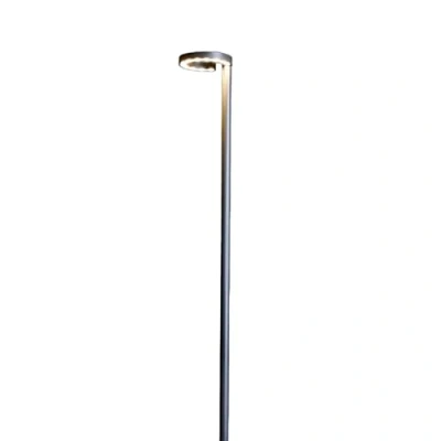 Immagine di Lampione da esterni &#039;Jannis&#039; (Moderno) colore Nero, in Alluminio (12 luci, A+, lampadina inclusa) di Lucande Candelabro, lampada