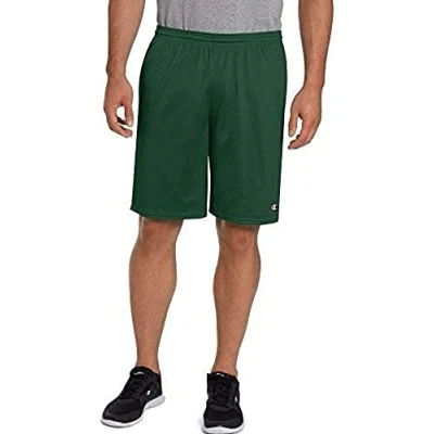 Immagine di Felpa Lunga Champion in Tessuto a Rete con Tasche Dark Green Large